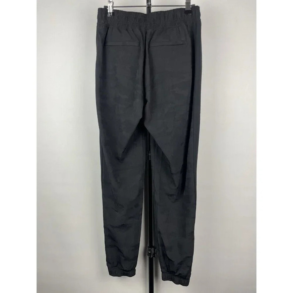 Athleta Women's Black Brooklyn Camo Lux Jacquard Stretch Pull On Jogger Pants 0 - Picture 4 of 8
